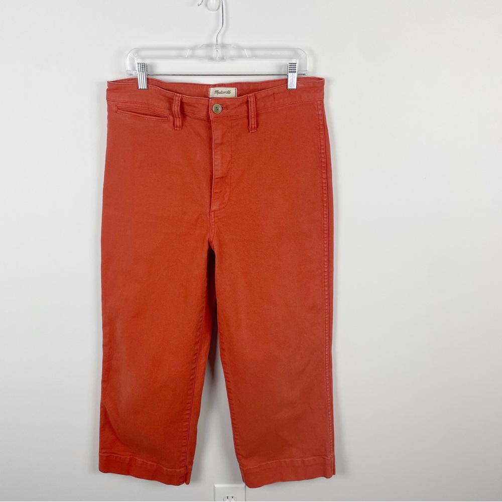 Madewell Women's Orange Jeans